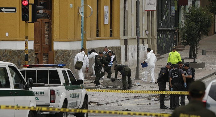 Colombia`s national liberation army might be behind blast in Bogota